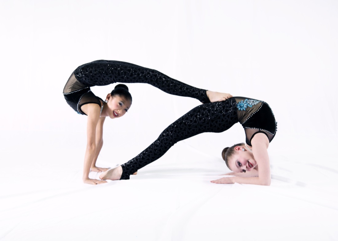 Acro dancers at PDC